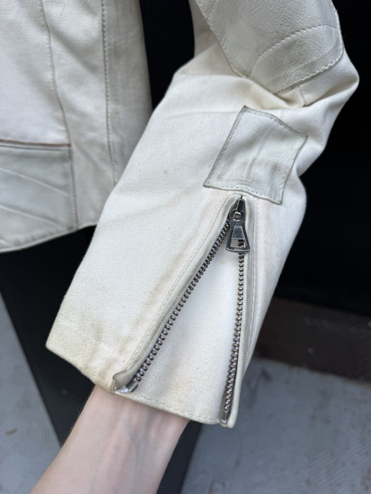 Maison Margiela Maison Martin Margiela SS05 Distressed Leather Biker Jacket Size US M / EU 48-50 / 2 - 13 Thumbnail