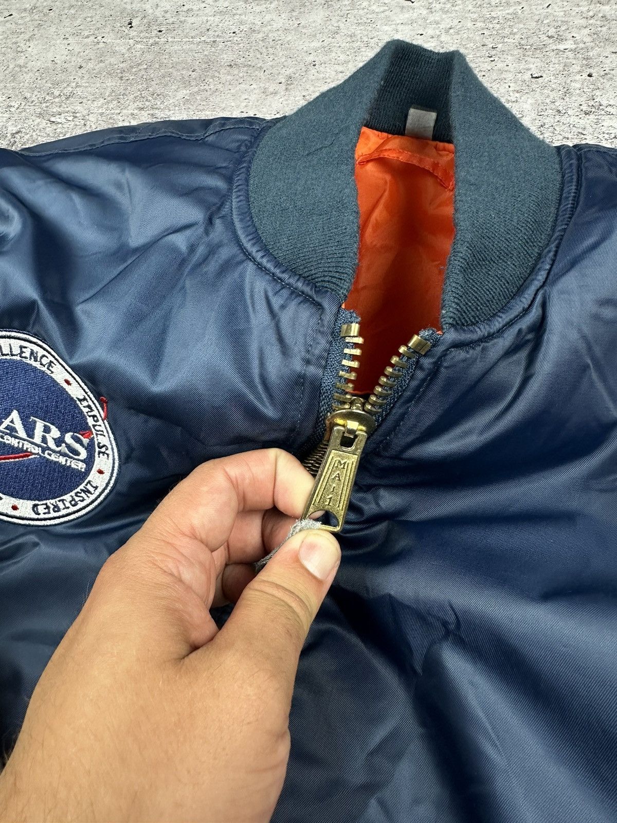 Rothco Vintage Rothco USAF Mars Mission Control Center MA-1 Jacket Size US M / EU 48-50 / 2 - 9 Thumbnail