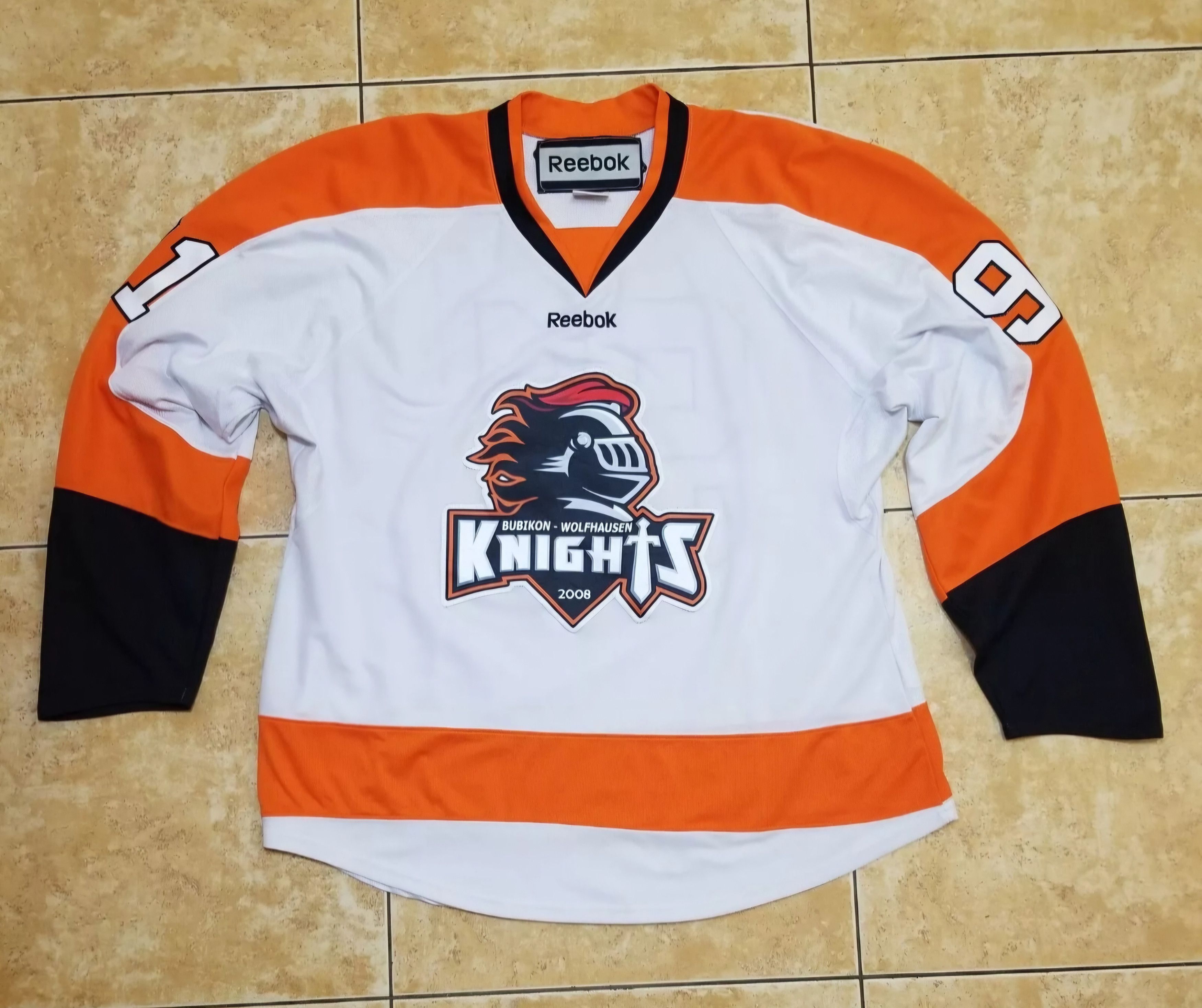 Reebok Reebok Bubikon-Wolfhausen #91 Hockey Jersey Size US XL / EU 56 / 4 - 1 Thumbnail