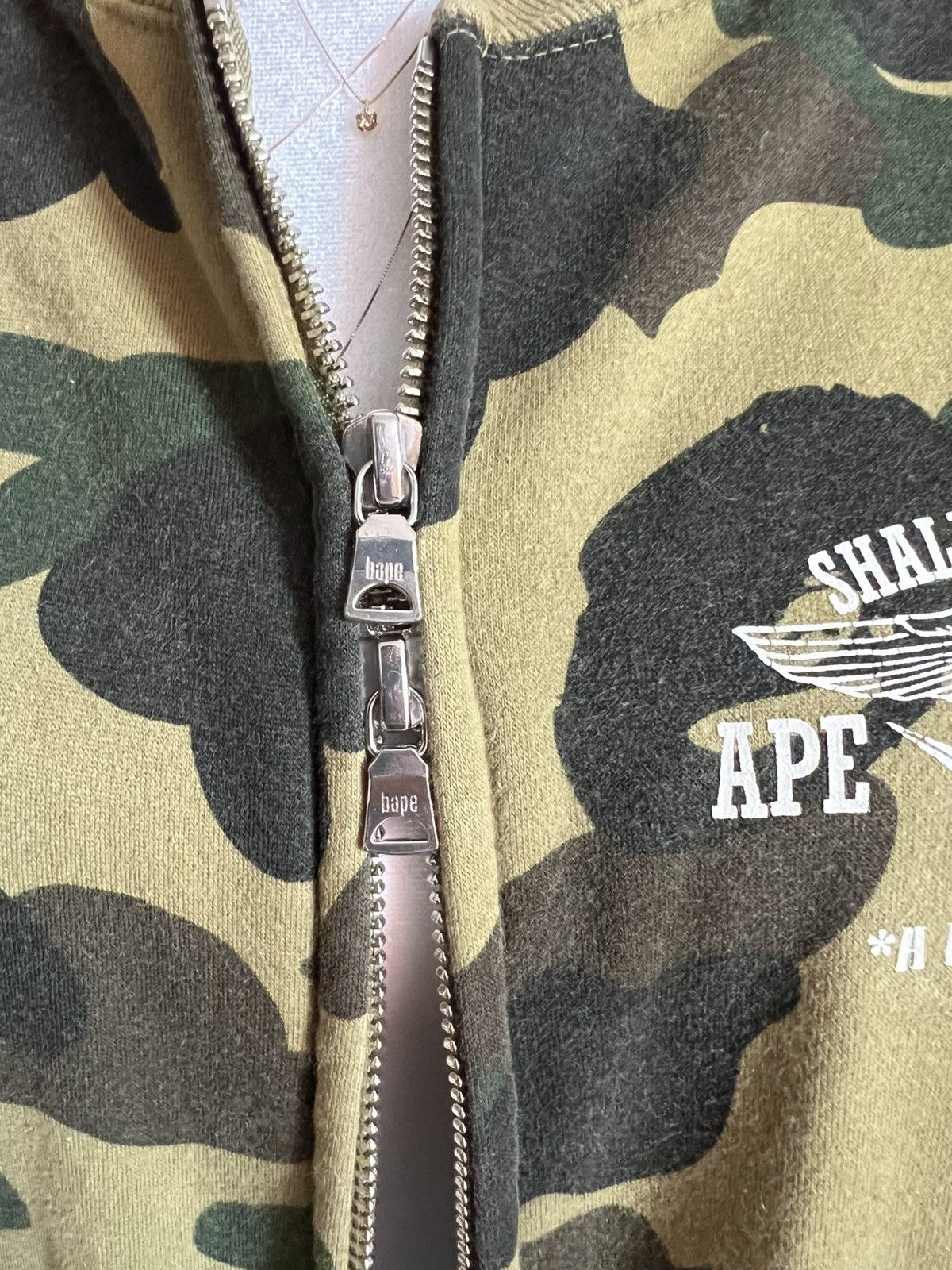 BAPE Camo Zip-Up
