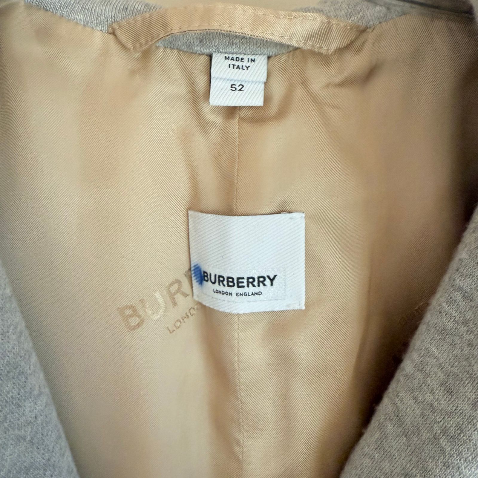 Burberry Burberry Cotton Jersey Trench Coat UK52 US42 Rare Size US L / EU 52-54 / 3 - 7 Thumbnail