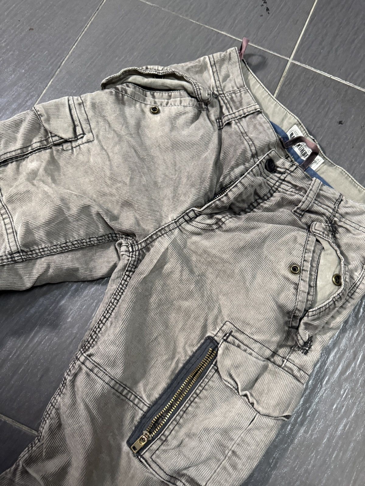 Japanese Brand × Seditionaries × Surplus Research BACK NUMBER SURPLUS STYLE CARGO PANTS Size US 30 / EU 46 - 2 Thumbnail
