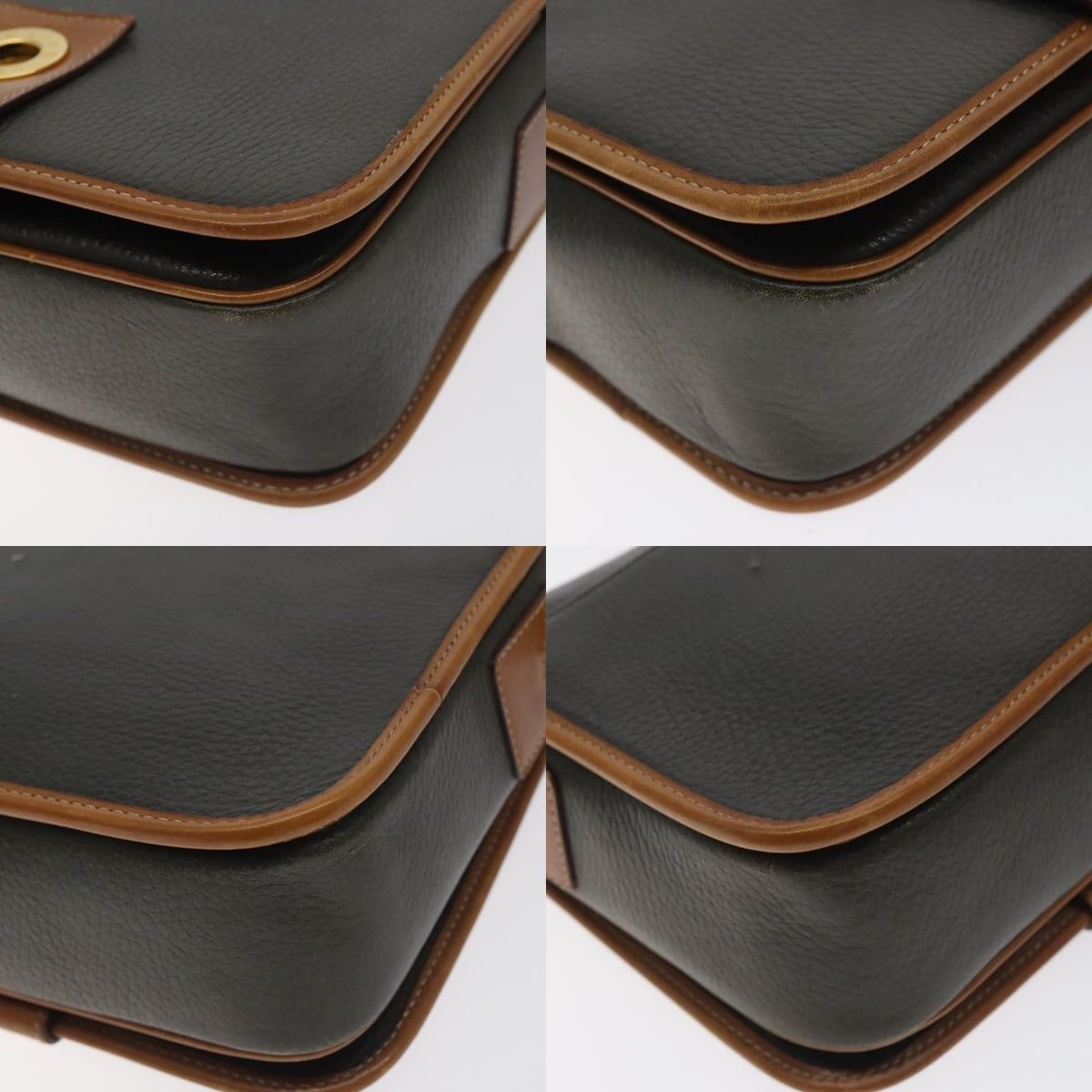 Celine CELINE Shoulder Bag Leather Khaki Gold Size ONE SIZE - 10 Thumbnail