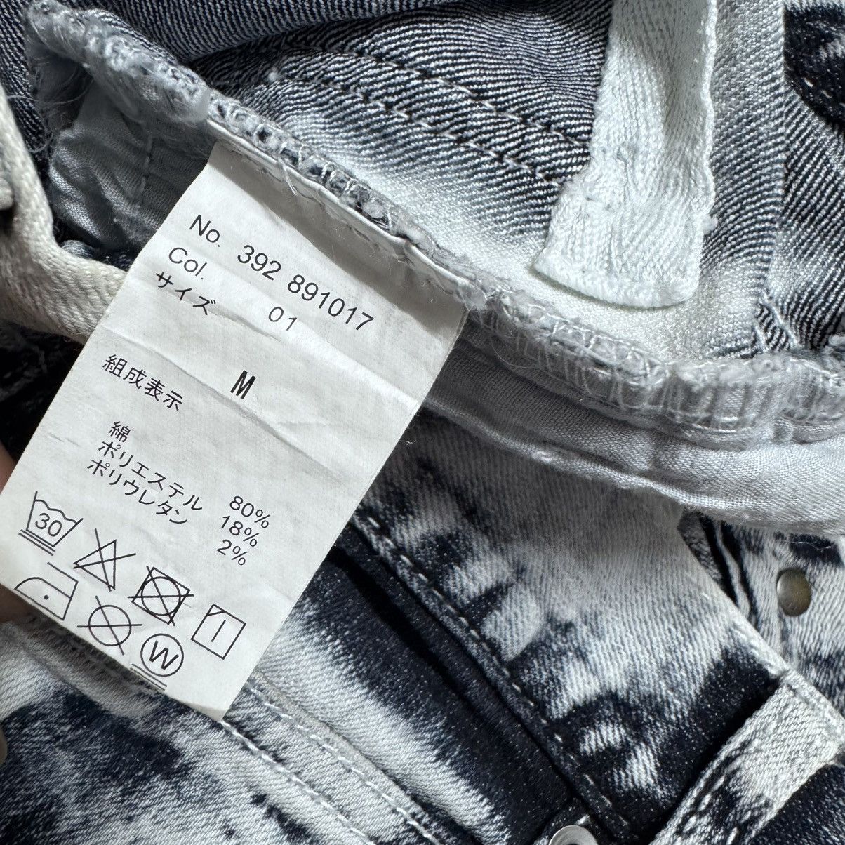 semanticdesign Semantic Design Acid Wash Denim Skinny Jeans Size US 30 / EU 46 - 18 Thumbnail