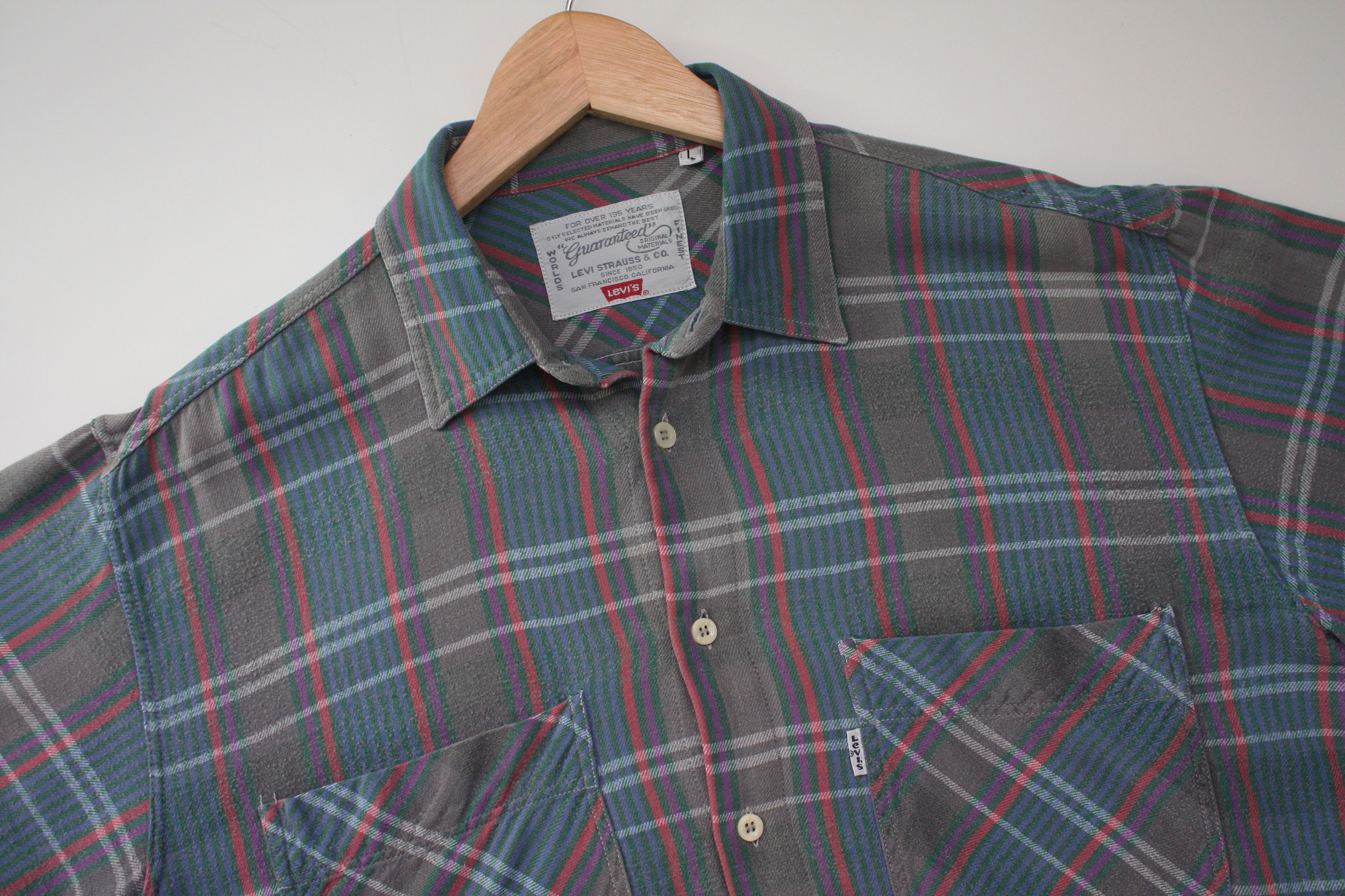 Levi's Vintage Clothing Levi's Vintage Checkered Shirt Large Size US L / EU 52-54 / 3 - 4 Thumbnail