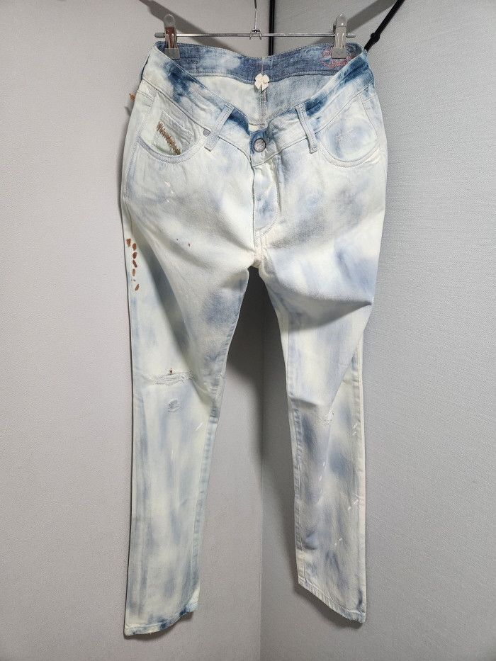 diesel denim gallery tie-dye​ 리미티드 워싱 데님