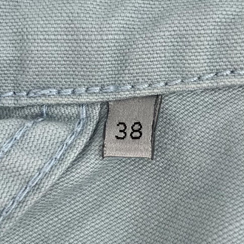 Dior Dior Blue Letter Embroidered Long Sleeve Shirt K26WX Size US S / EU 44-46 / 1 - 7 Thumbnail