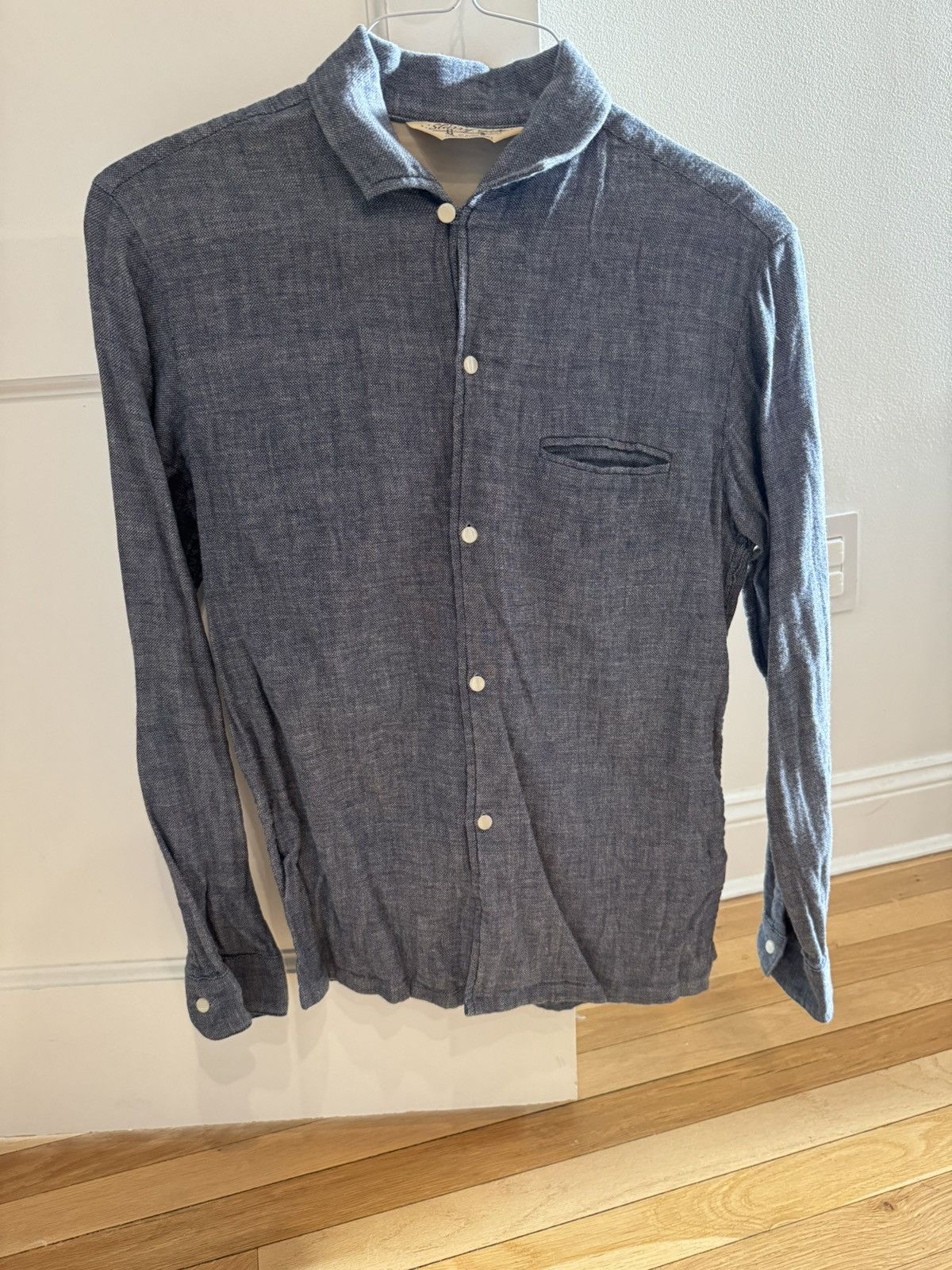 Jelado Jelado Vincent Shirt In Indigo Gauze Size US M / EU 48-50 / 2 - 2 Thumbnail