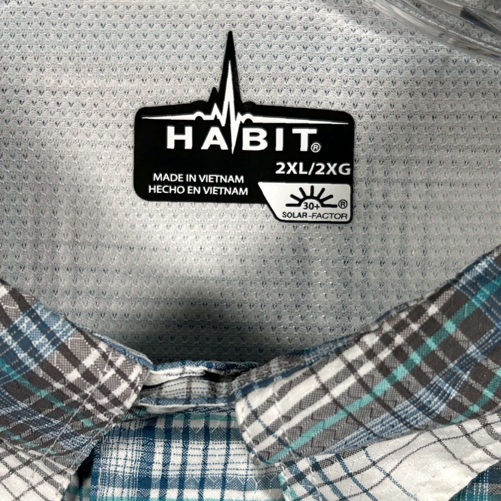 Habitat Habit Boritas Bay Celestial River Shirt Mens XXL Fishing Long Sleeve Button Down Size US XXL / EU 58 / 5 - 3 Thumbnail