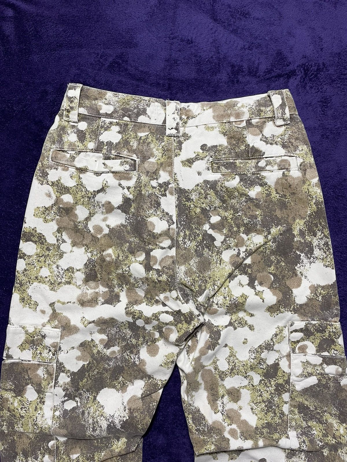 Bershka × Japanese Brand Camo jeans crazy style bershka denim y2k Size US 30 / EU 46 - 4 Thumbnail