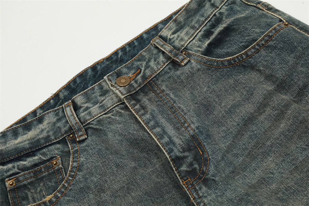 Vintage Men's street punk distressed loose washed ripped jeans Size US 32 / EU 48 - 3 Thumbnail