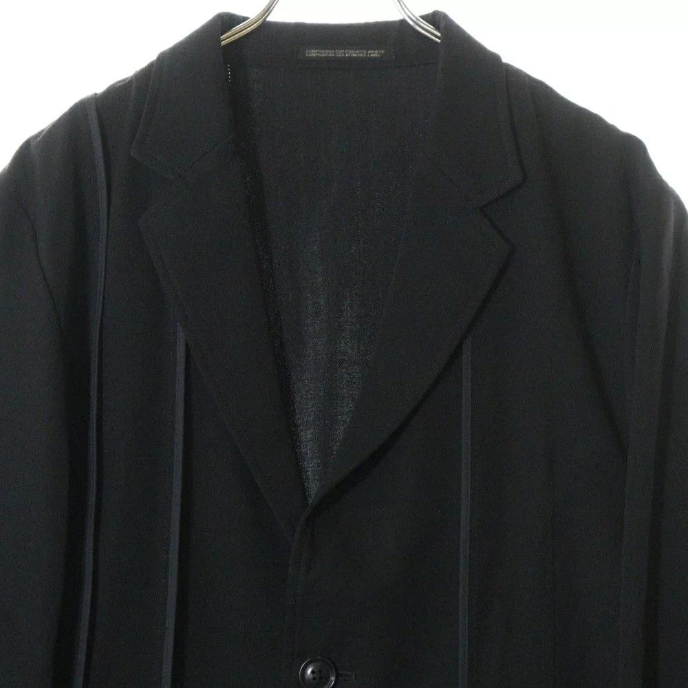 Yohji Yamamoto YOHJI YAMAMOTO POUR HOMME/16SS Vertical Line Design Jacket Size US M / EU 48-50 / 2 - 3 Thumbnail