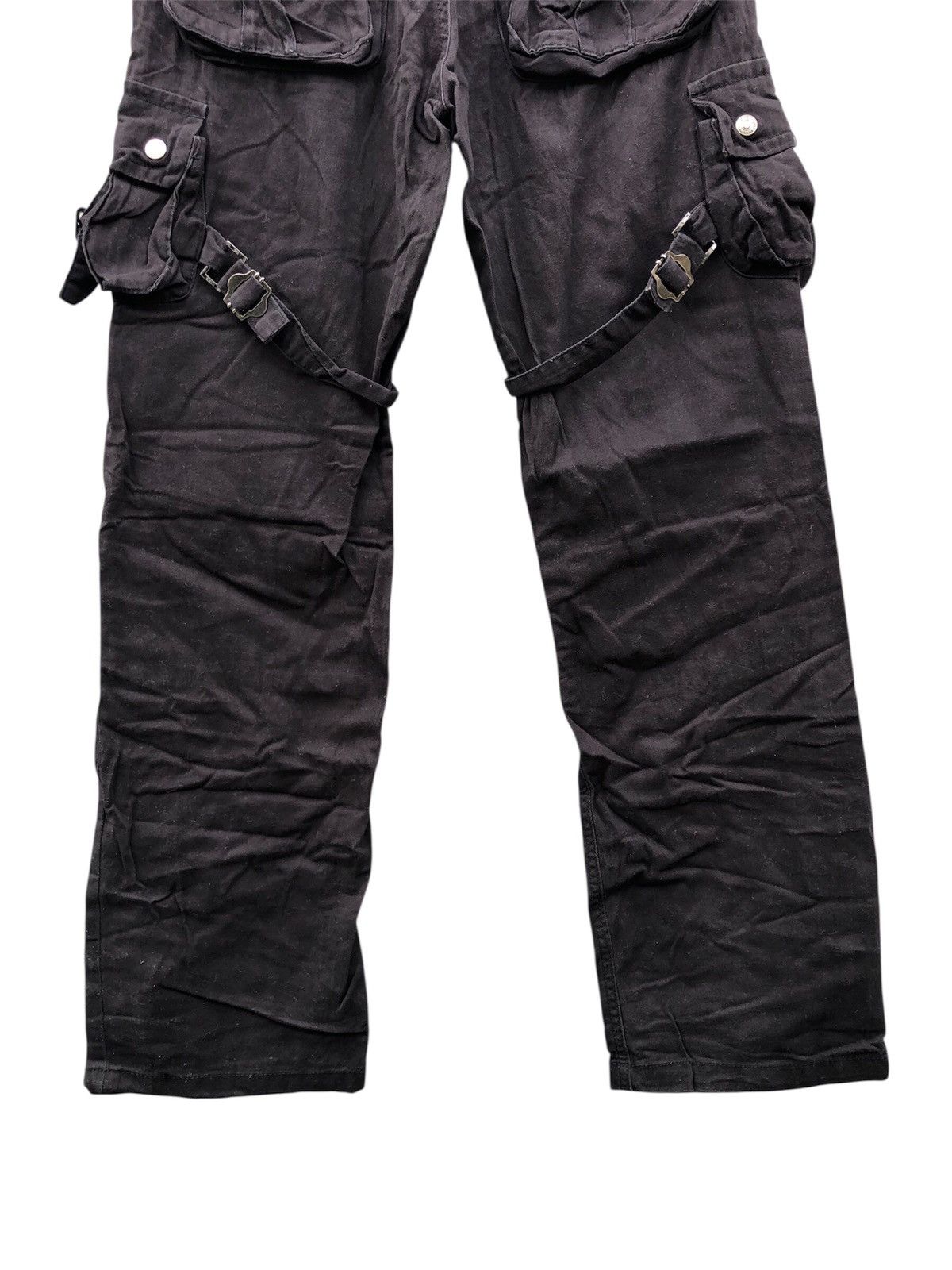 Japanese Brand Lowbox Bondage Cargo Pants y2k Style Size US 31 - 7 Thumbnail