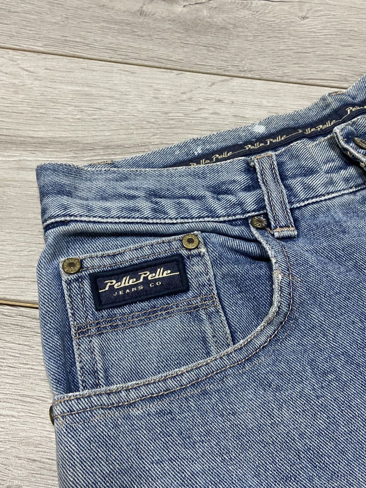 Pelle Pelle Pelle Pelle vintage wide jeans Size US 32 / EU 48 - 7 Thumbnail