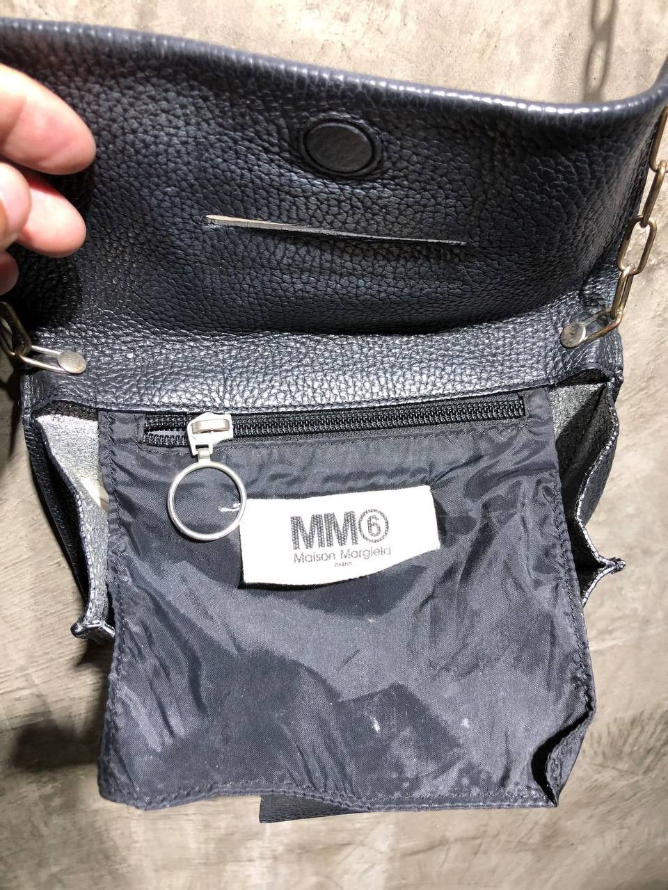Maison Margiela Maison Margiela MM6 chained shoulder bag Size ONE SIZE - 6 Thumbnail