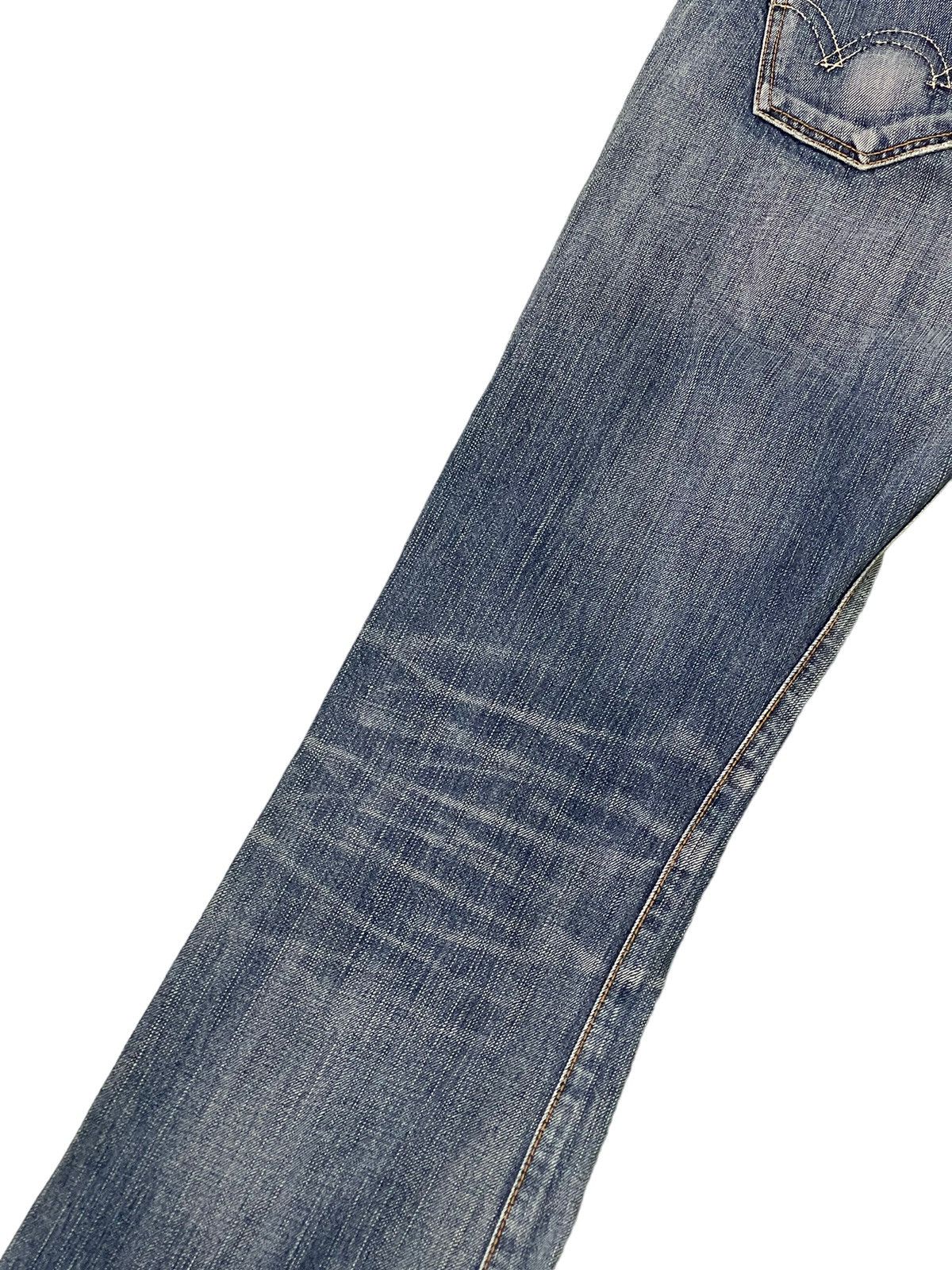 Edwin Flare Jeans Edwin Japan Distress Low Rise Boot Cut 6🟦3 Size US 29 - 16 Thumbnail