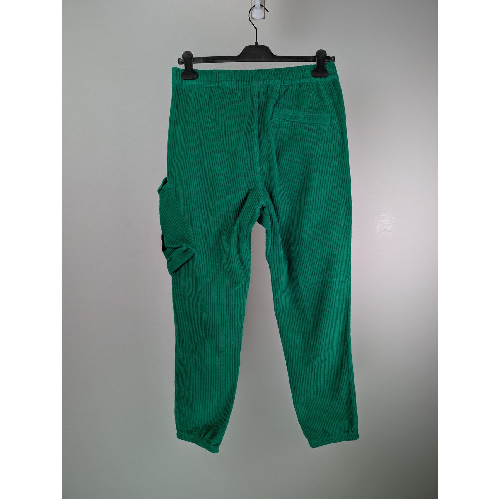 Stone Island o1rshd1 Pantalone Regular Junior corduroy cargo trousers Size US 33 - 10 Thumbnail