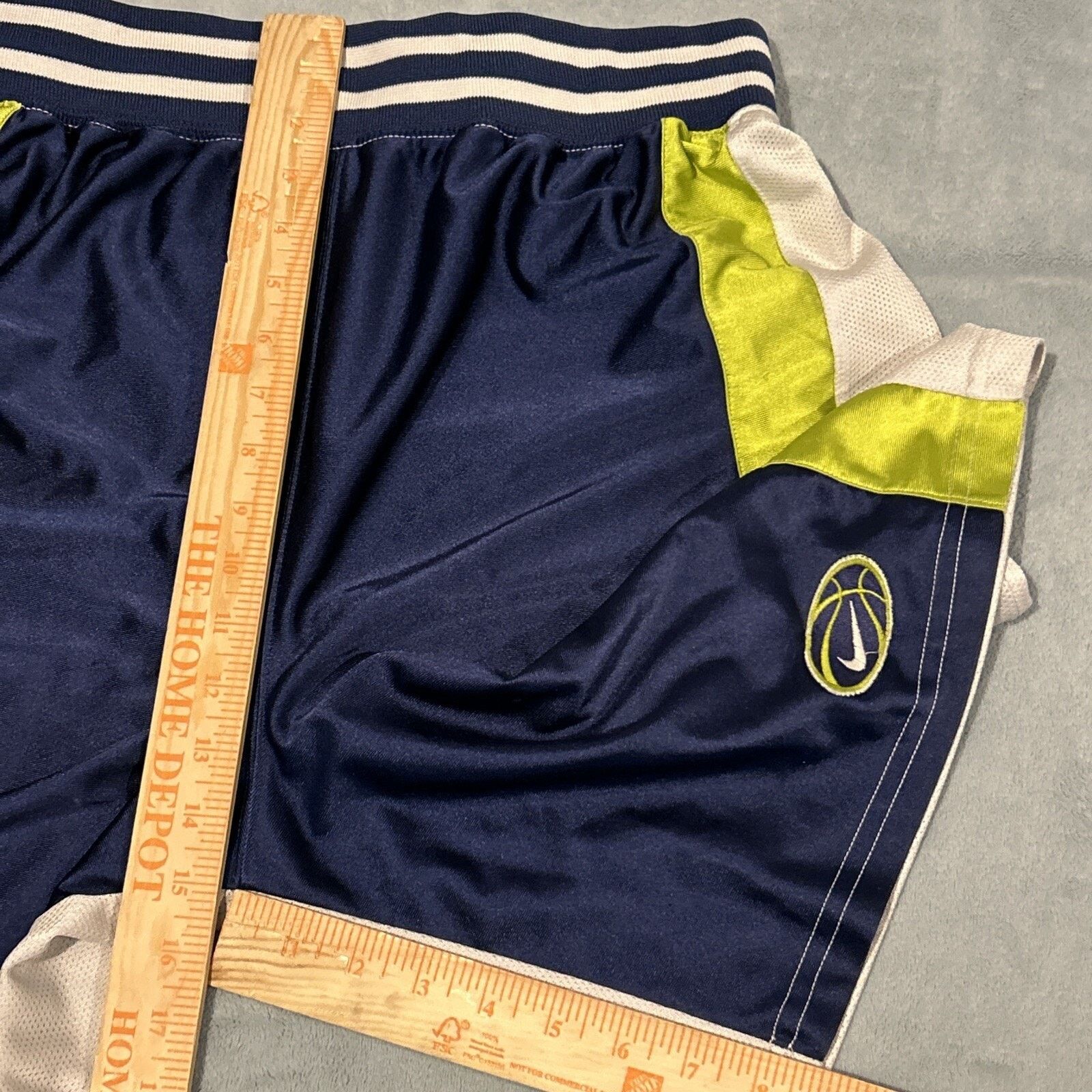 Nike Nike Shinny Dazzle Mesh Shorts Medium 32 Reversible Metalic Size US 32 / EU 48 - 11 Thumbnail