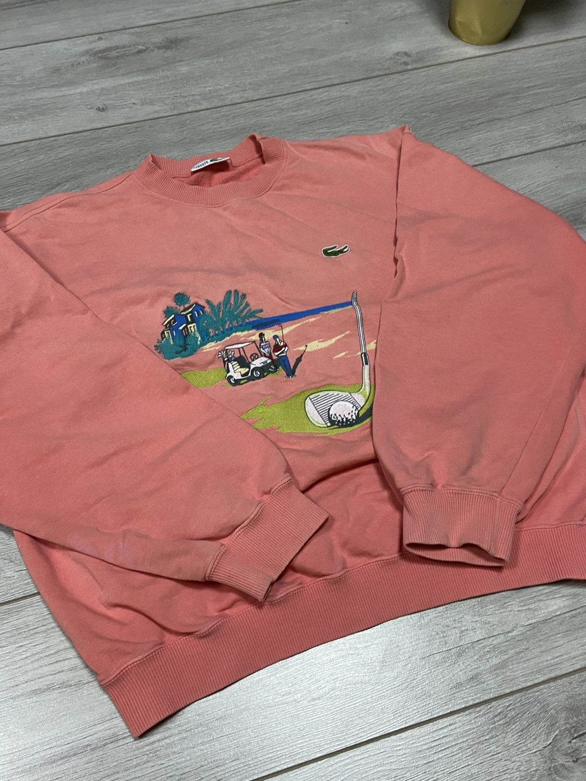 Lacoste Lacoste Chemise France golf⛳️ big embroidered logo sweatshirt Size US L / EU 52-54 / 3 - 8 Thumbnail