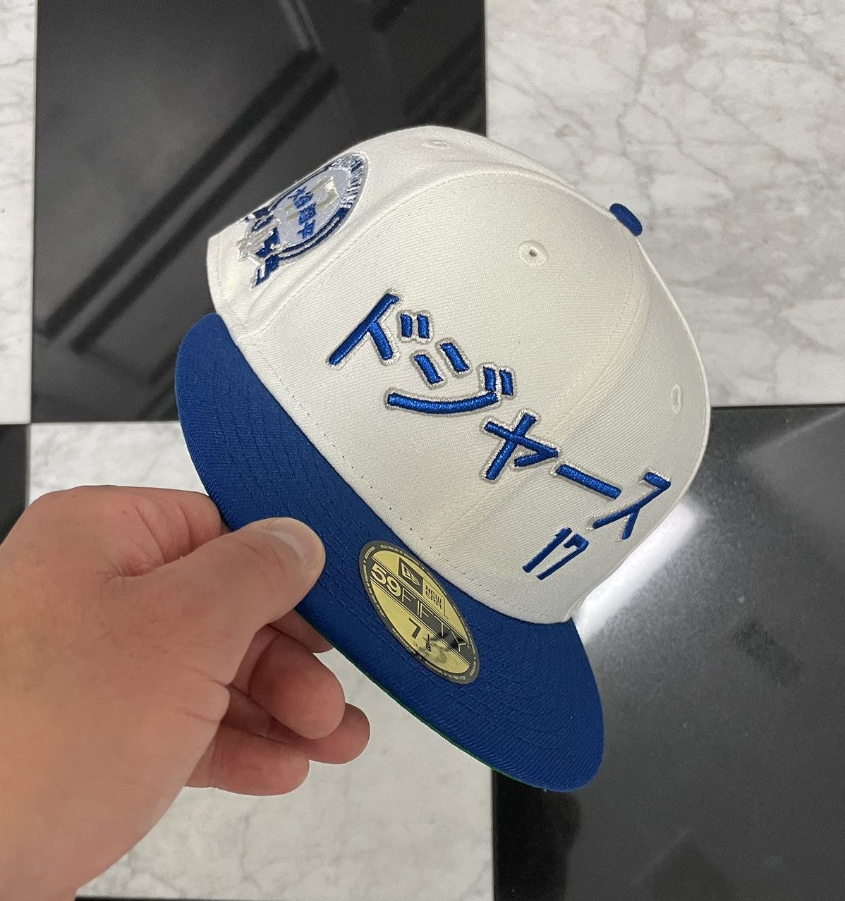 New Era 🔥 Exclusive Ohtani Dodgers fitted 7 1/8 Size ONE SIZE - 1 Thumbnail
