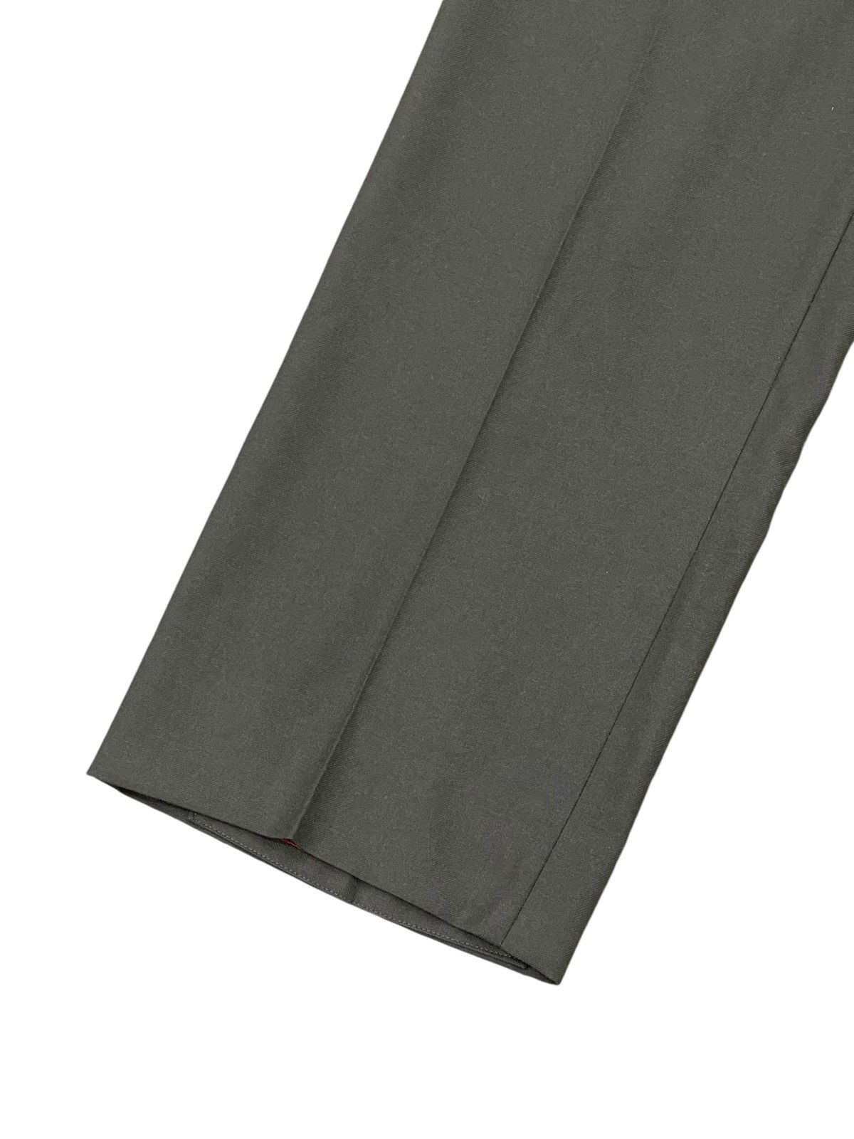 Balenciaga Wide Loose Vtg Balenciaga Paris Wool Trouser 8🟦9 Size US 33 - 6 Thumbnail