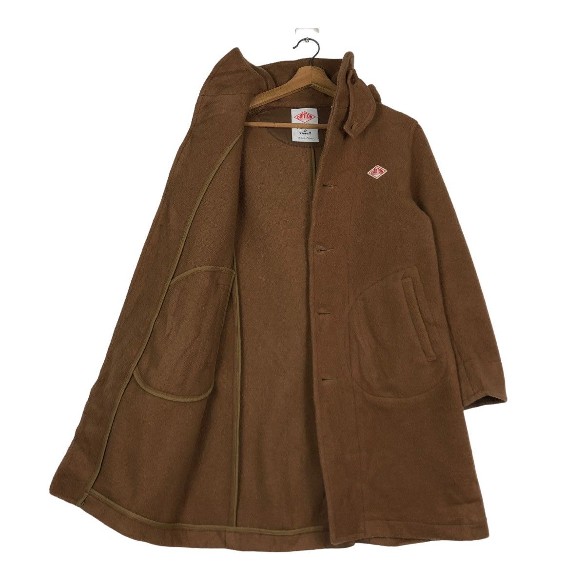 Danton 🔥VINTAGE WOOL LONG JACKET DANTON VETEMENTS DE TRAVAIL Size US M / EU 48-50 / 2 - 13 Thumbnail