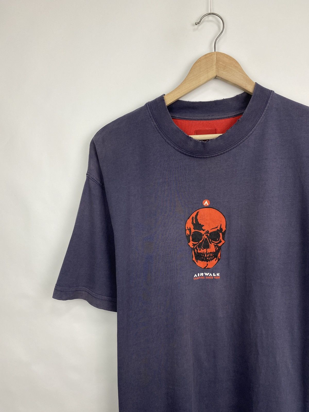 Airwalk 🇺🇸 Vintage 90s Airwalk Skateboard 1986 Y2K T-Shirt Rare Hype Size US L / EU 52-54 / 3 - 2 Thumbnail