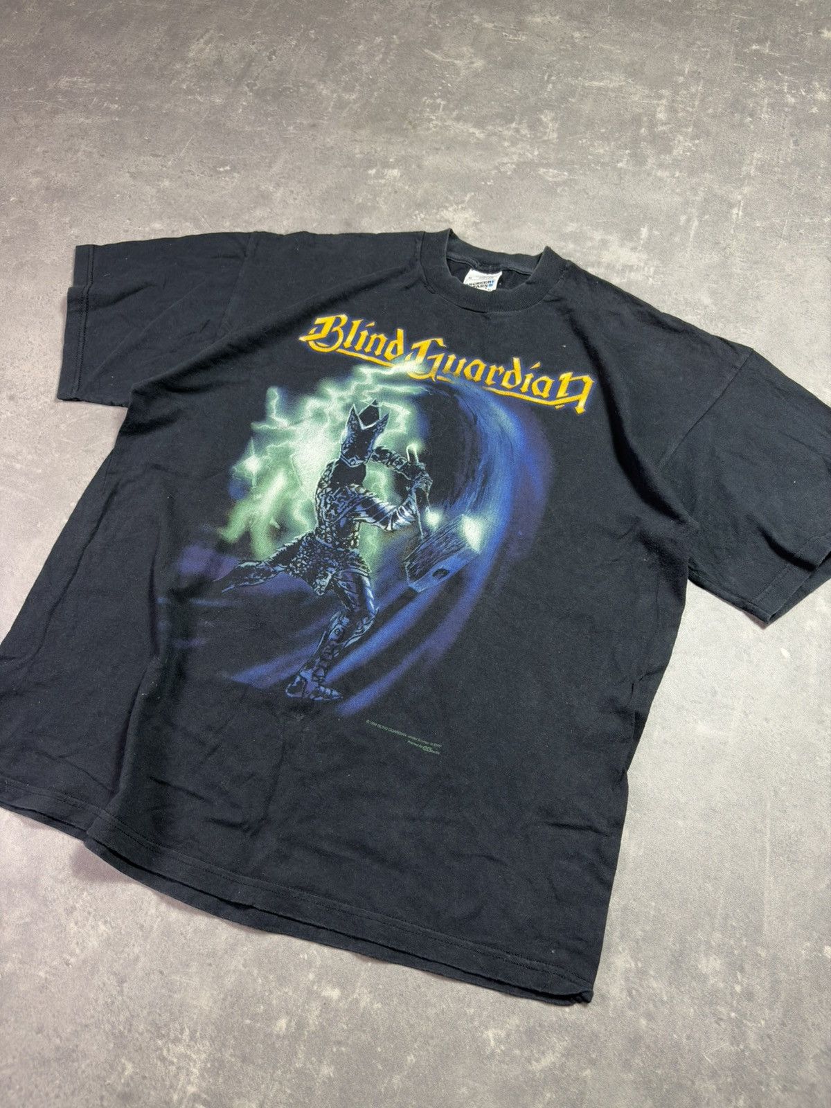 Band Tees 1998 Blind Guardian The Eternal Curse Faded Tee XL Size US XL / EU 56 / 4 - 7 Thumbnail