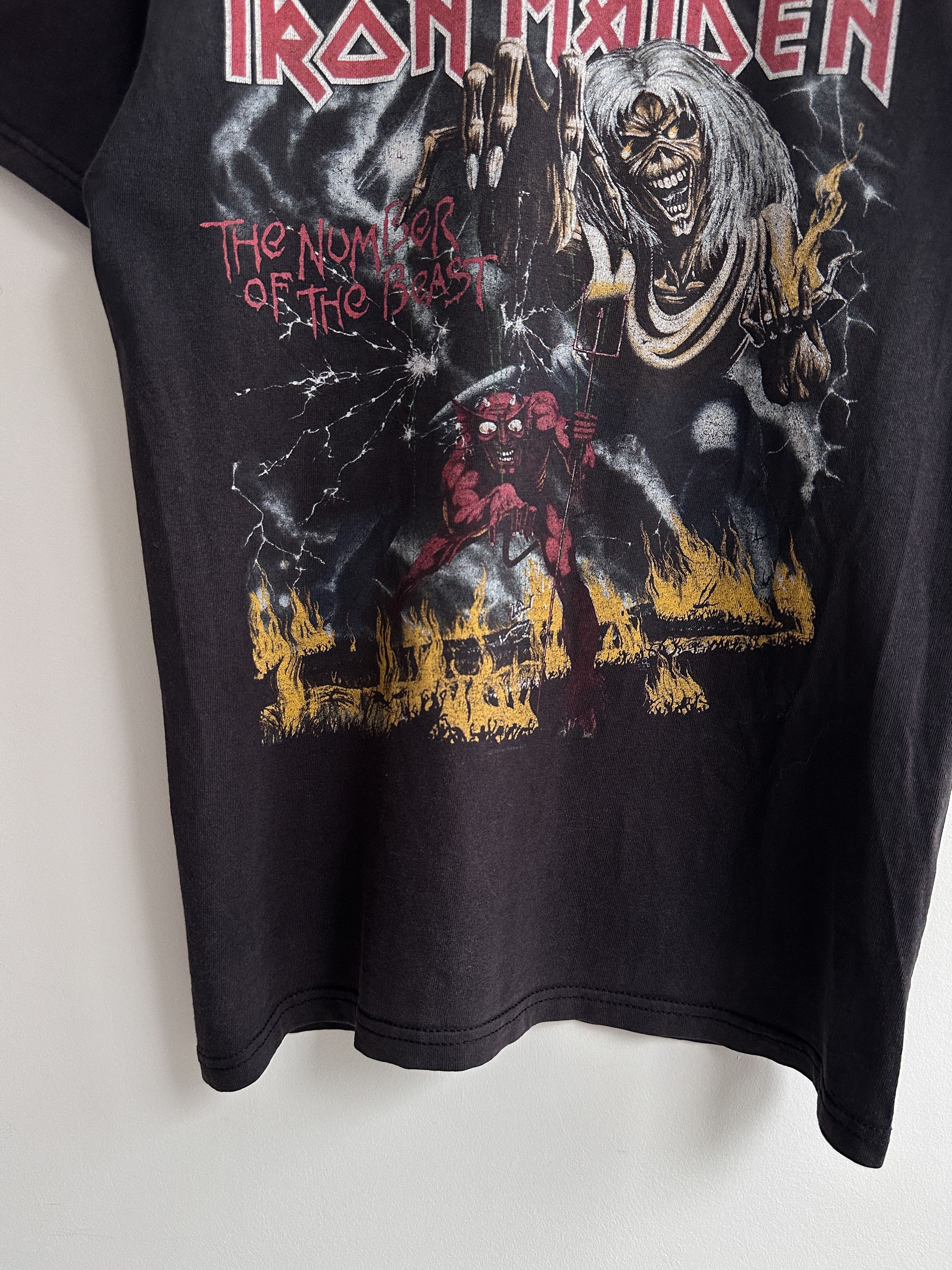 Band Tees Vintage Iron Maiden Band Tee Size S / US 4 / IT 40 - 4 Thumbnail