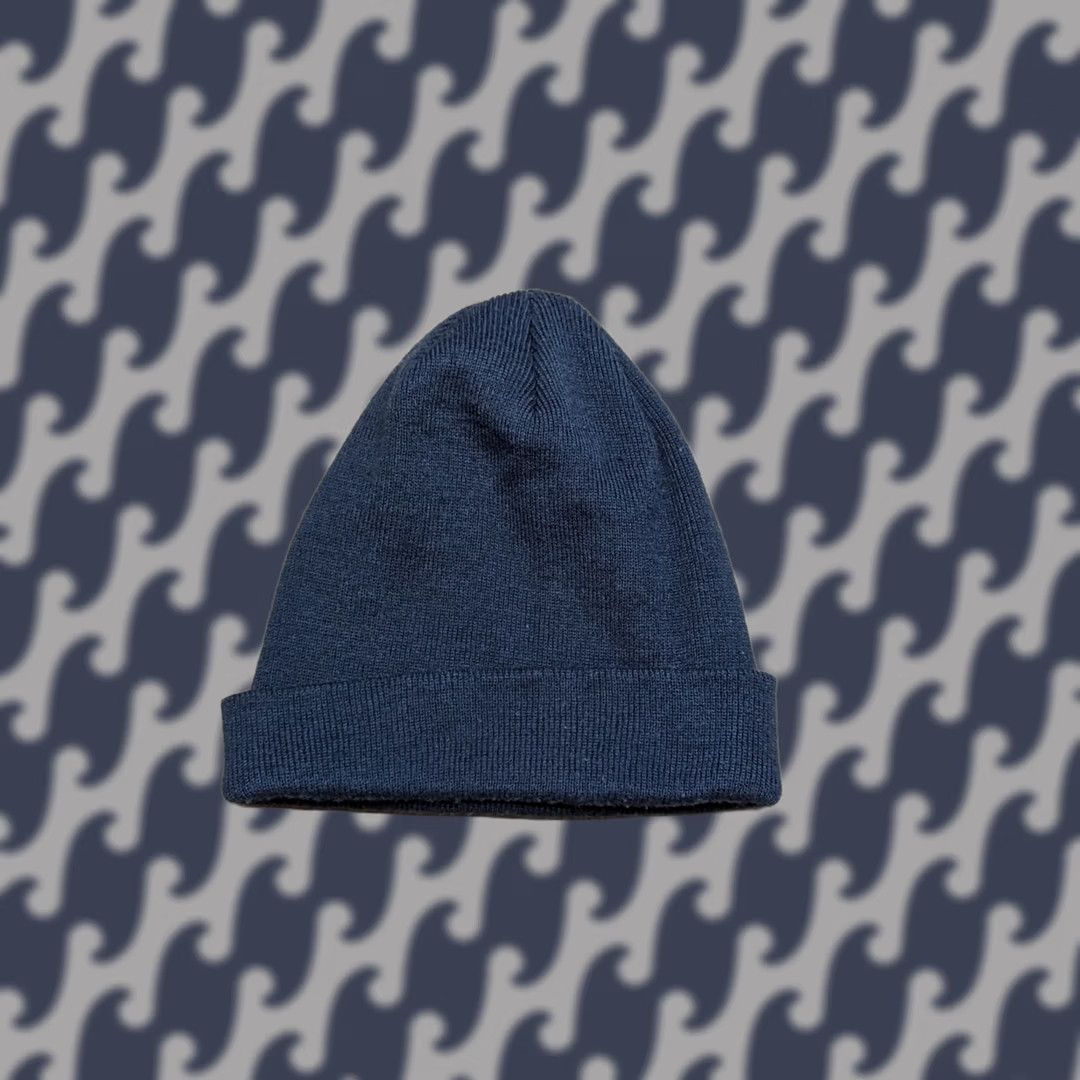 Vintage SCOTT Blue Beanie Hat One Size Cuffed Casual Beanie Unisex Adults Knit Lined Winter Fall Spring Sports Cap Mens Womens Boys Girls Size ONE SIZE - 1 Thumbnail