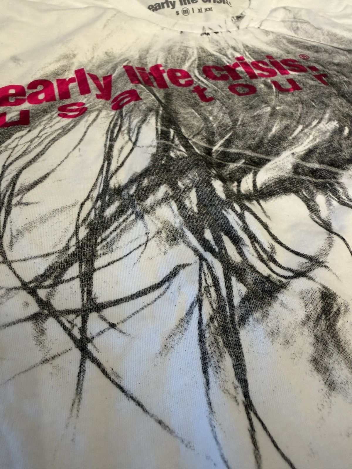 Band Tees Nettspend Early Life Crisis Tour Merch Size US M / EU 48-50 / 2 - 9 Thumbnail