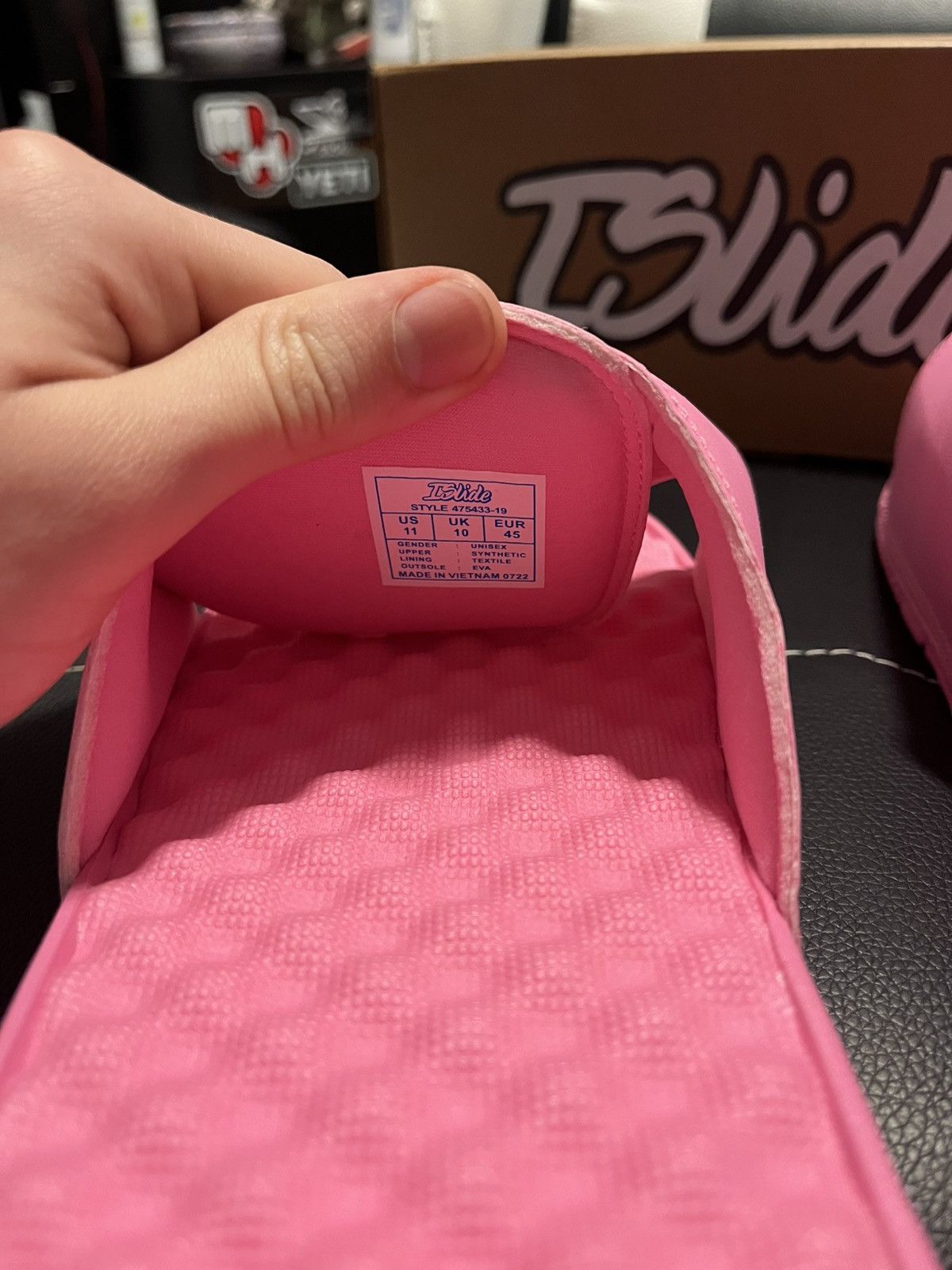 Other Strawberry Park Pink Mirror Slides Size 11 Size US 11 / EU 44 - 5 Thumbnail