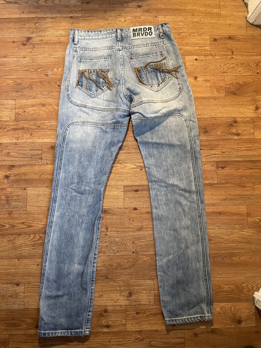 Who Decides War Whodecideswar Moto Denim 2018 Size US 30 / EU 46 - 3 Thumbnail