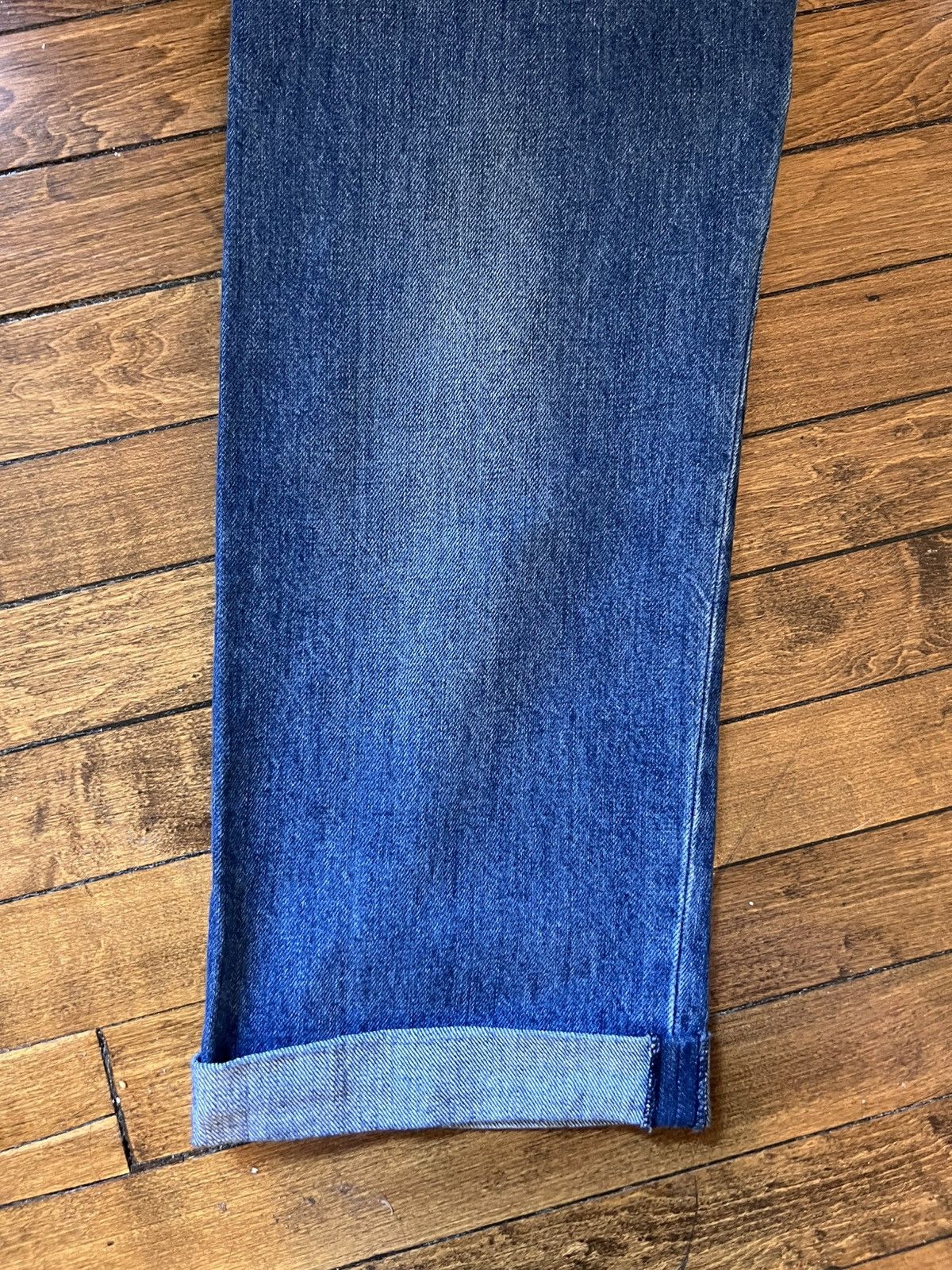 Paul Smith Mainline faded cropped cuffed jeans, selvedge denim, size 36 Size US 36 / EU 52 - 12 Thumbnail