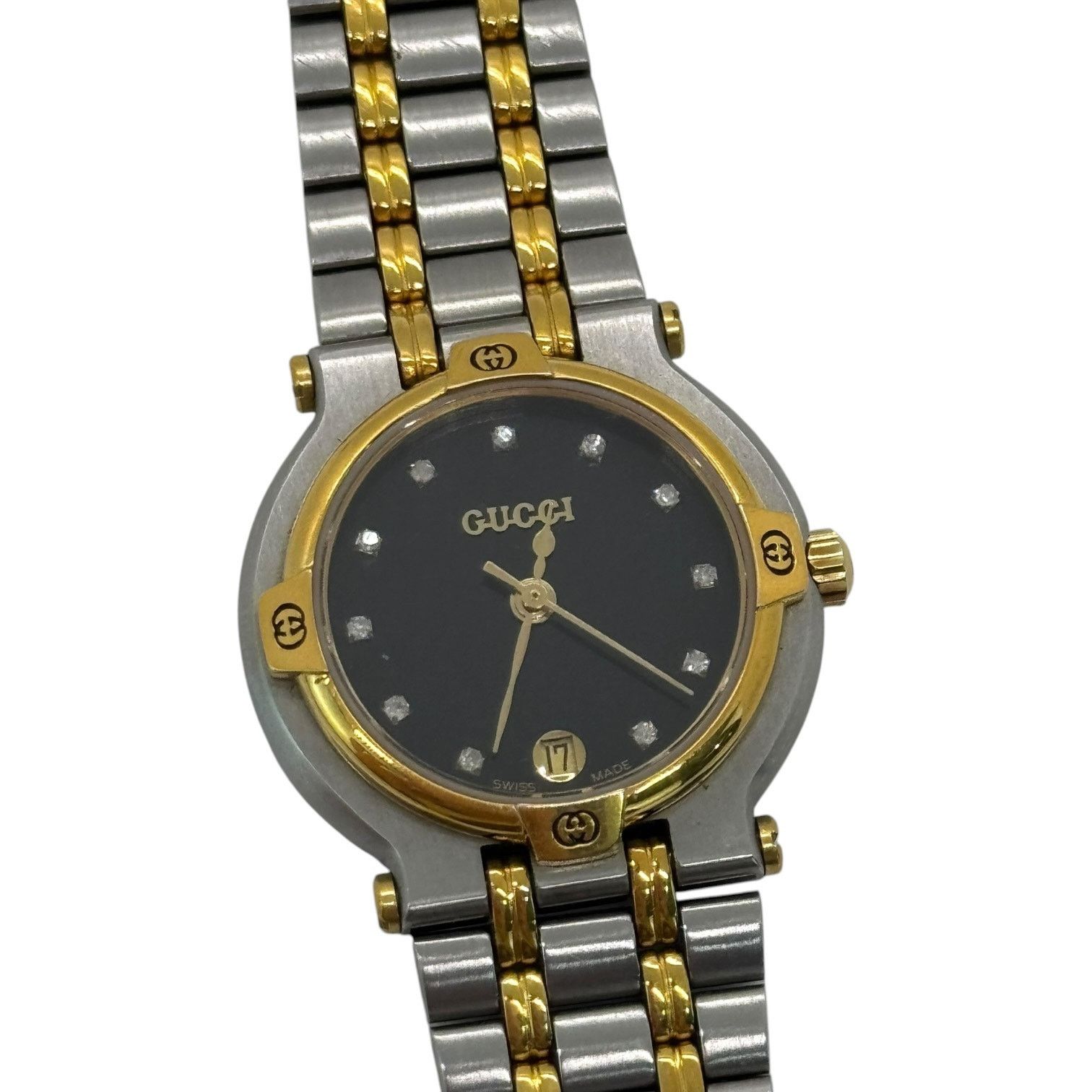 Gucci Gucci Vintage Diamond 9000L Watch Size ONE SIZE - 11 Thumbnail