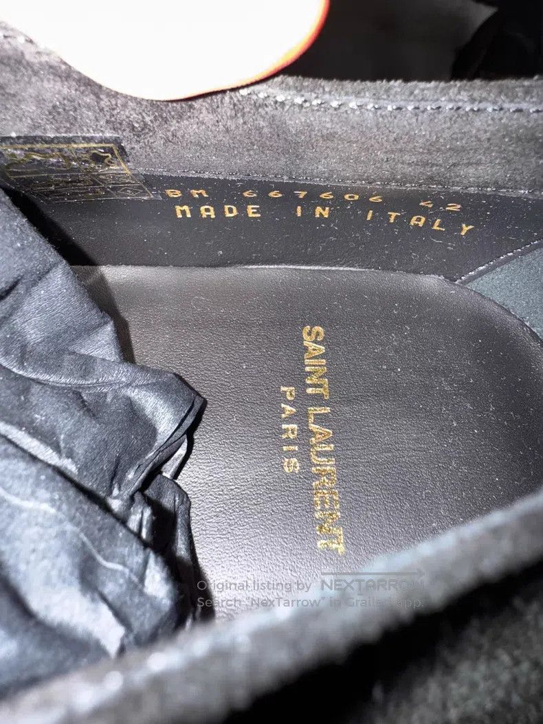 Saint Laurent Paris Saint Laurent Paris Loafers Leather Shoes Size US 9 / EU 42 - 9 Thumbnail
