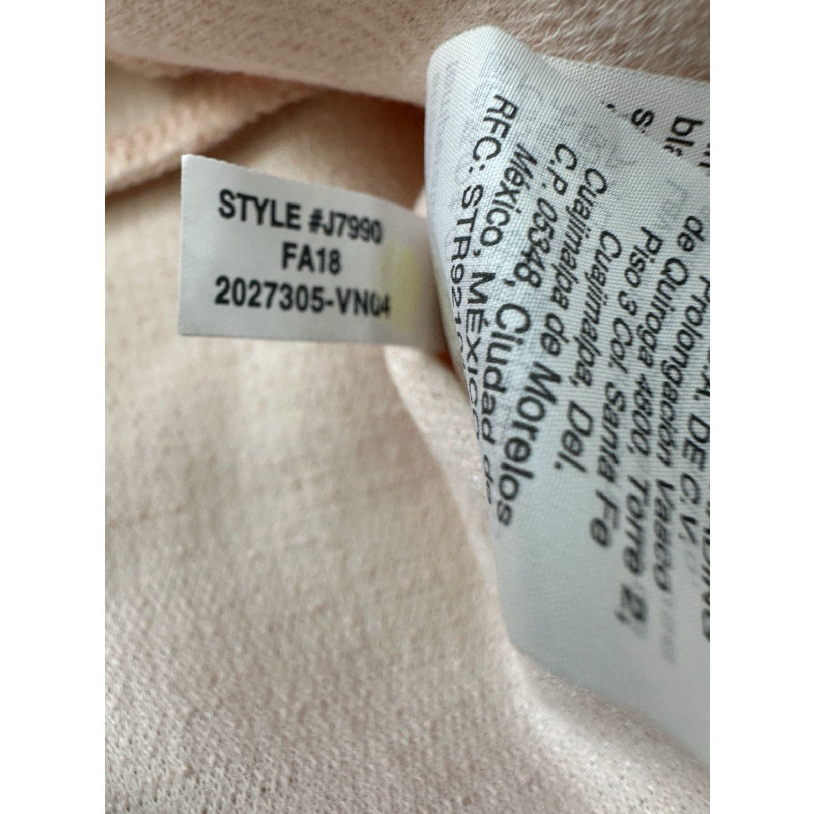 J.Crew J.Crew Tank Adult Small Pink Sleeveless Boucle Peplum Pullover Womens Size S / US 4 / IT 40 - 7 Thumbnail