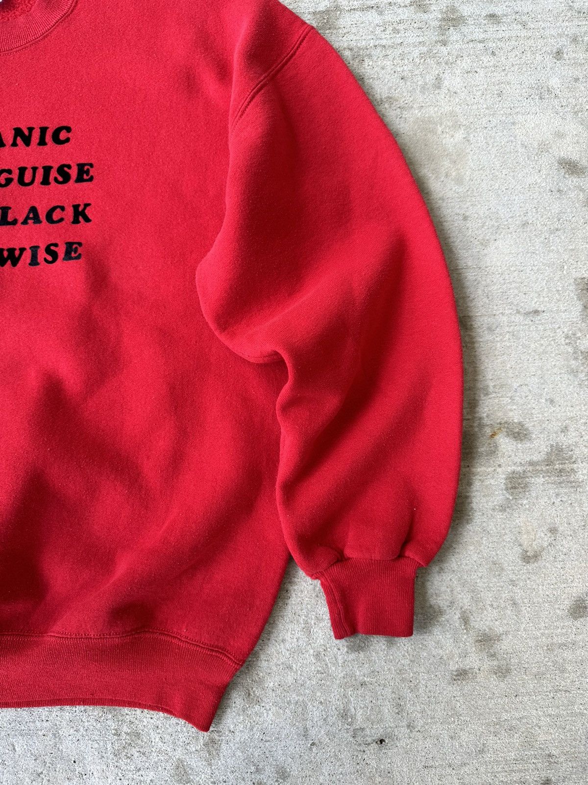 Vintage 90s Humor Comedic Crewneck Sweatshirt Size US L / EU 52-54 / 3 - 4 Thumbnail