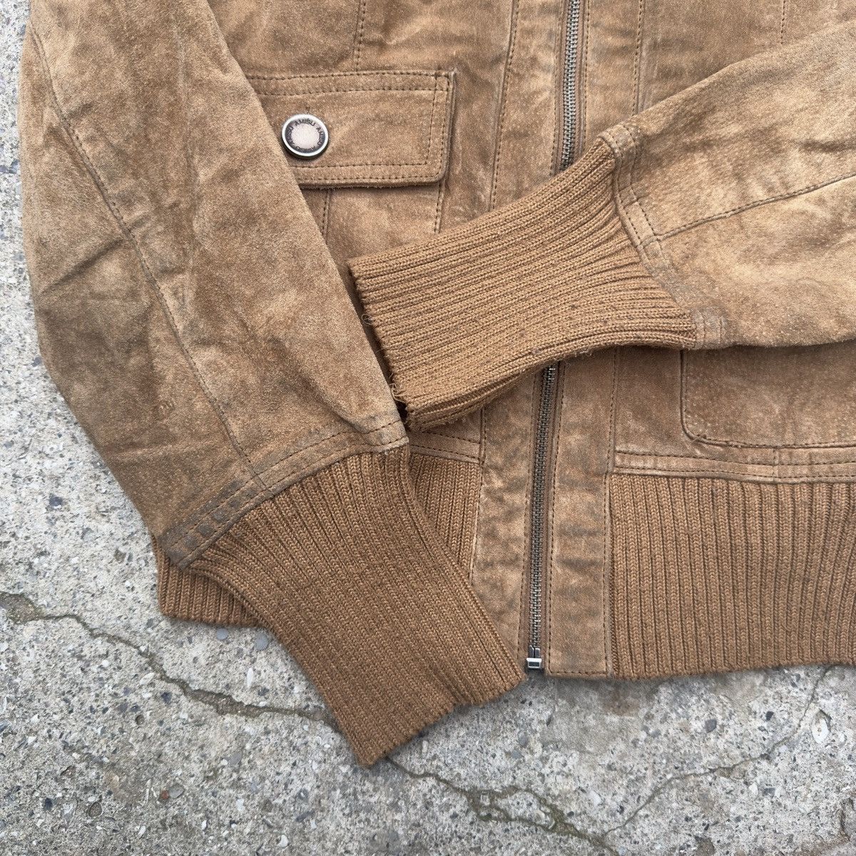 Hysteric Glamour VTG BALENCI RICK OWENS RAF SIMONS STYL CARGO LEATHER JACKET Size M / US 6-8 / IT 42-44 - 5 Thumbnail