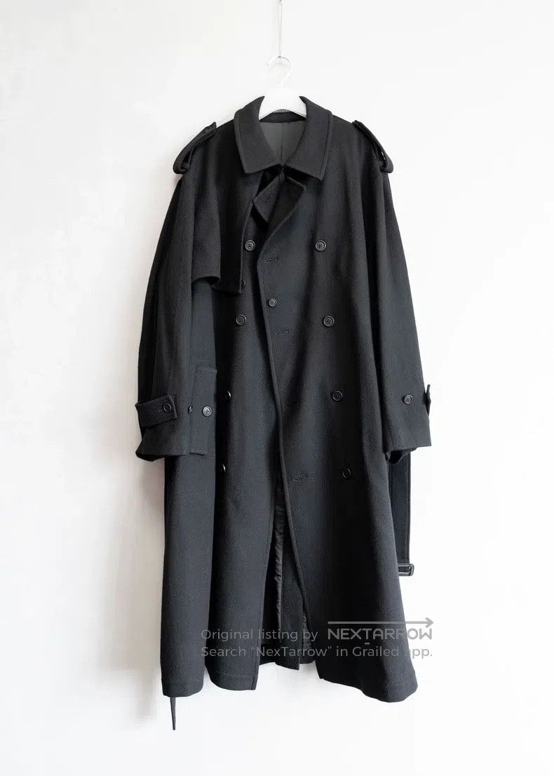 Other Yohji Yamamoto Military uniform double-breasted tunic coat Size US L / EU 52-54 / 3 - 4 Thumbnail