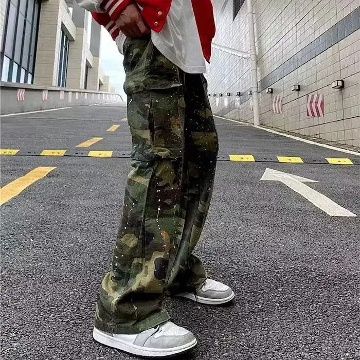Japanese Brand Graffiti Camo Jogget Pant Size US 30 / EU 46 - 1 Thumbnail