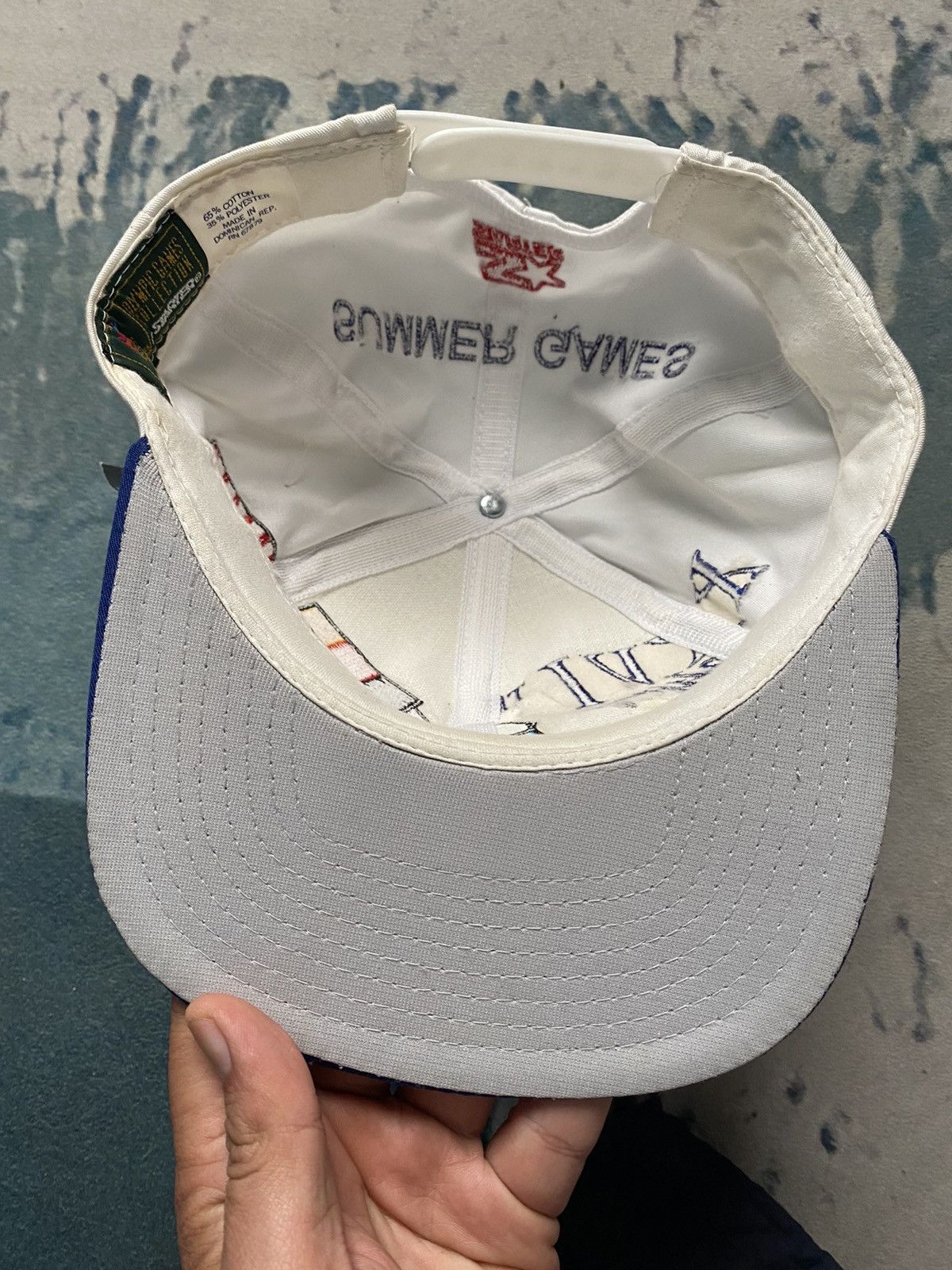 Starter Vintage NWT Olympics USA Atlanta 1996 Snapback Cap Size ONE SIZE - 9 Thumbnail