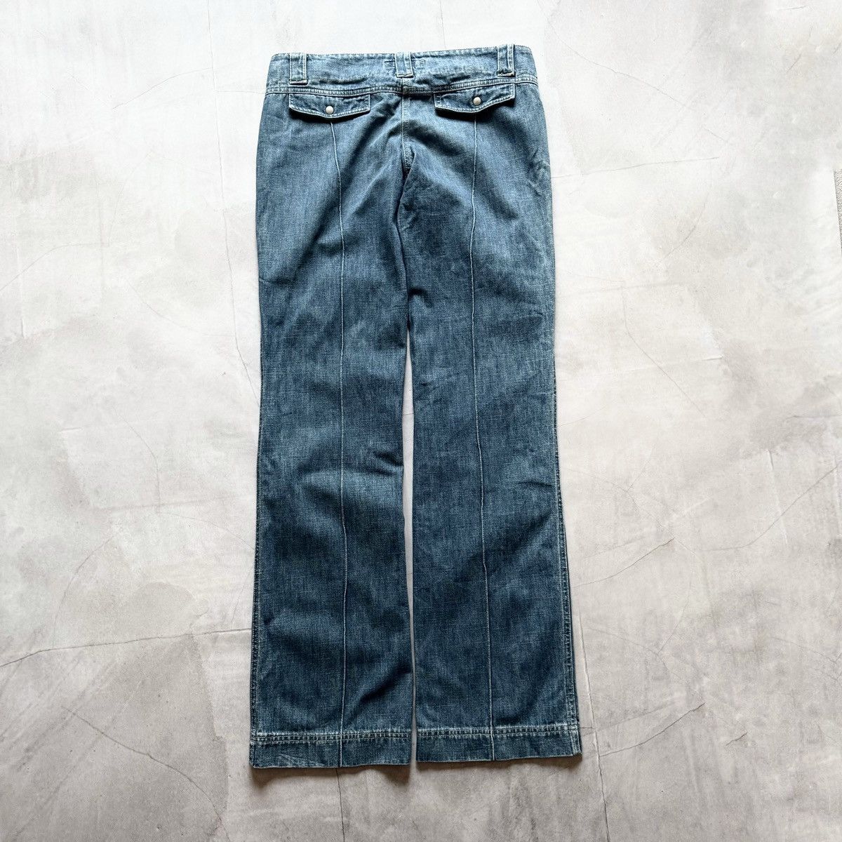 Miss Sixty Y2K Miss Sixty Cargo Straight Hysteric Glamour Style Jeans Size 29" - 2 Thumbnail