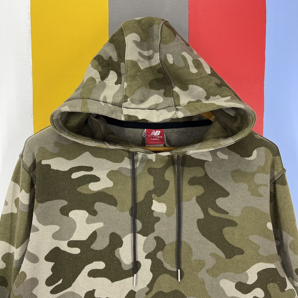 New Balance NEW BALANCE Camouflage Hoodie Pullover #1933/11 Size US L / EU 52-54 / 3 - 2 Thumbnail