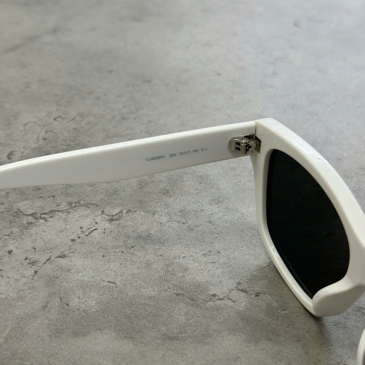 Celine CELINE CL40249U 5525A Sunglasses WHITE Size ONE SIZE - 5 Thumbnail