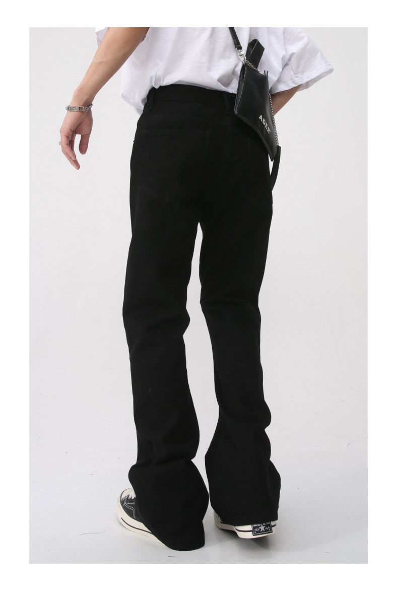 Japanese Brand Japanese style retro distressed flared slim-fit jeans Size US 32 / EU 48 - 5 Thumbnail