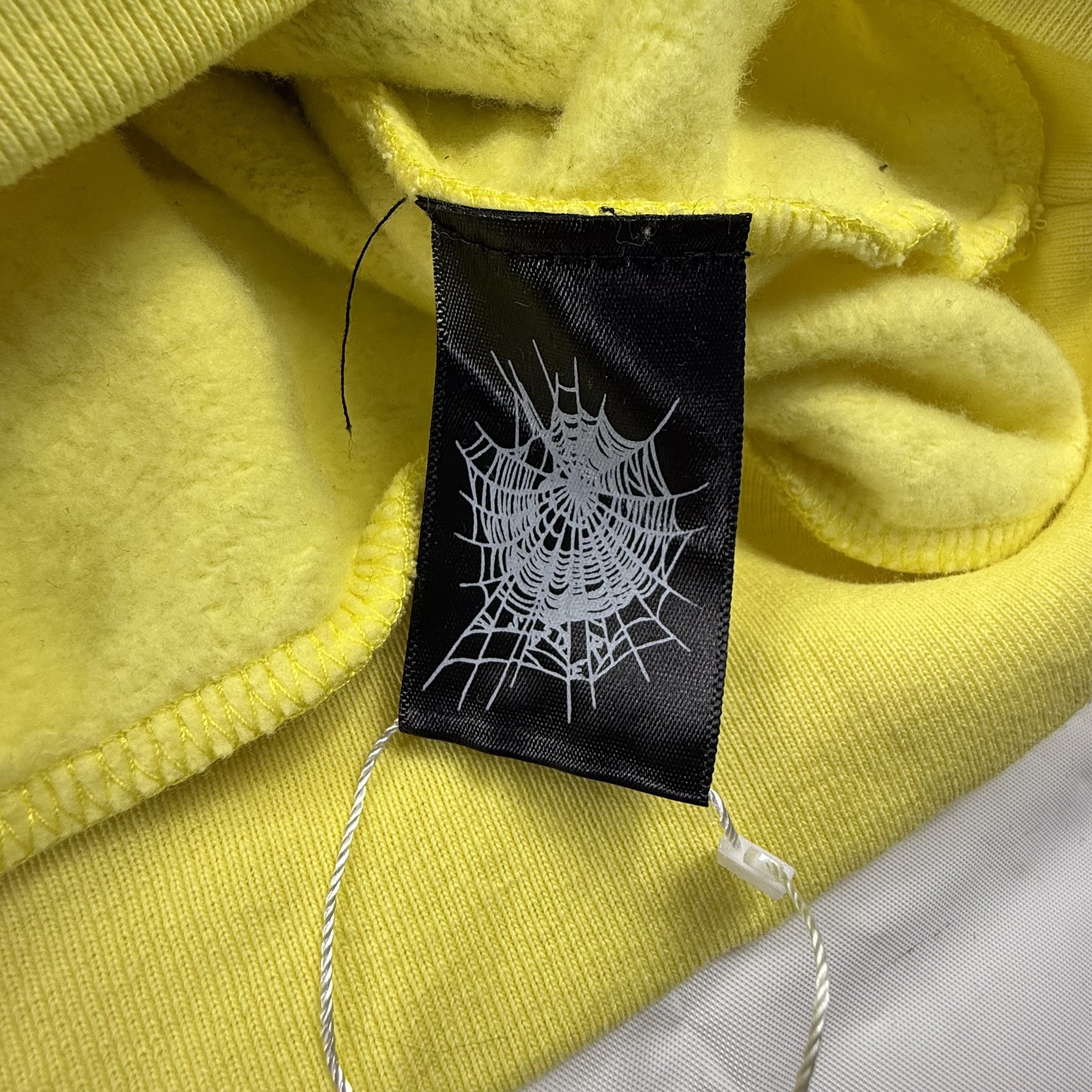 Sp5der Sp5der Worldwide 5555 Star Hoodie Yellow Navy All Over Print Size US L / EU 52-54 / 3 - 6 Thumbnail