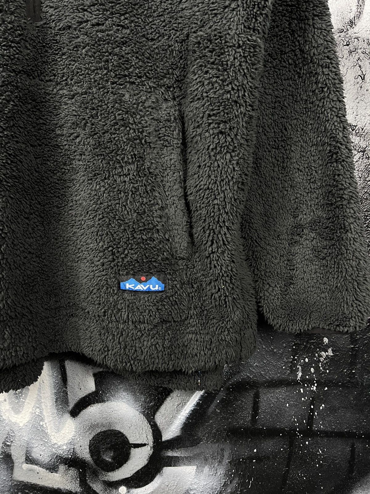 KAVU KAVU Snowpack Fleece Black Chalet 1/2 Zip Women’s Size M Size M / US 6-8 / IT 42-44 - 7 Thumbnail