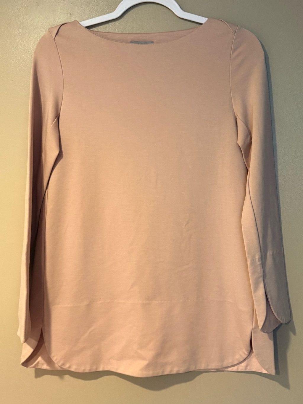 Cos COS blush pink boatneck structured oversized tunic shift dre Size XS / US 0-2 / IT 36-38 - 4 Thumbnail