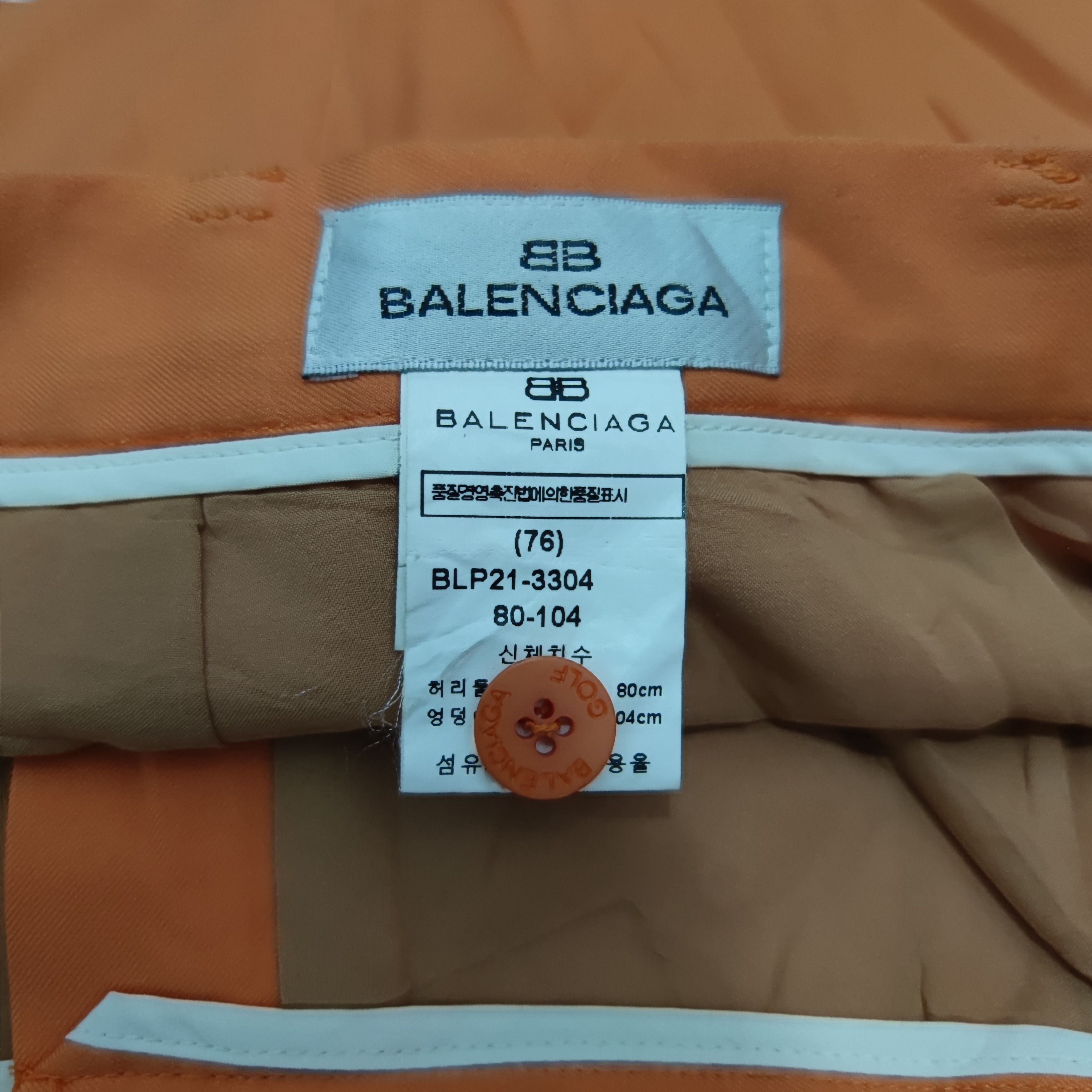 Balenciaga Vintage Balenciaga Golf Pants Size 29" - 9 Thumbnail